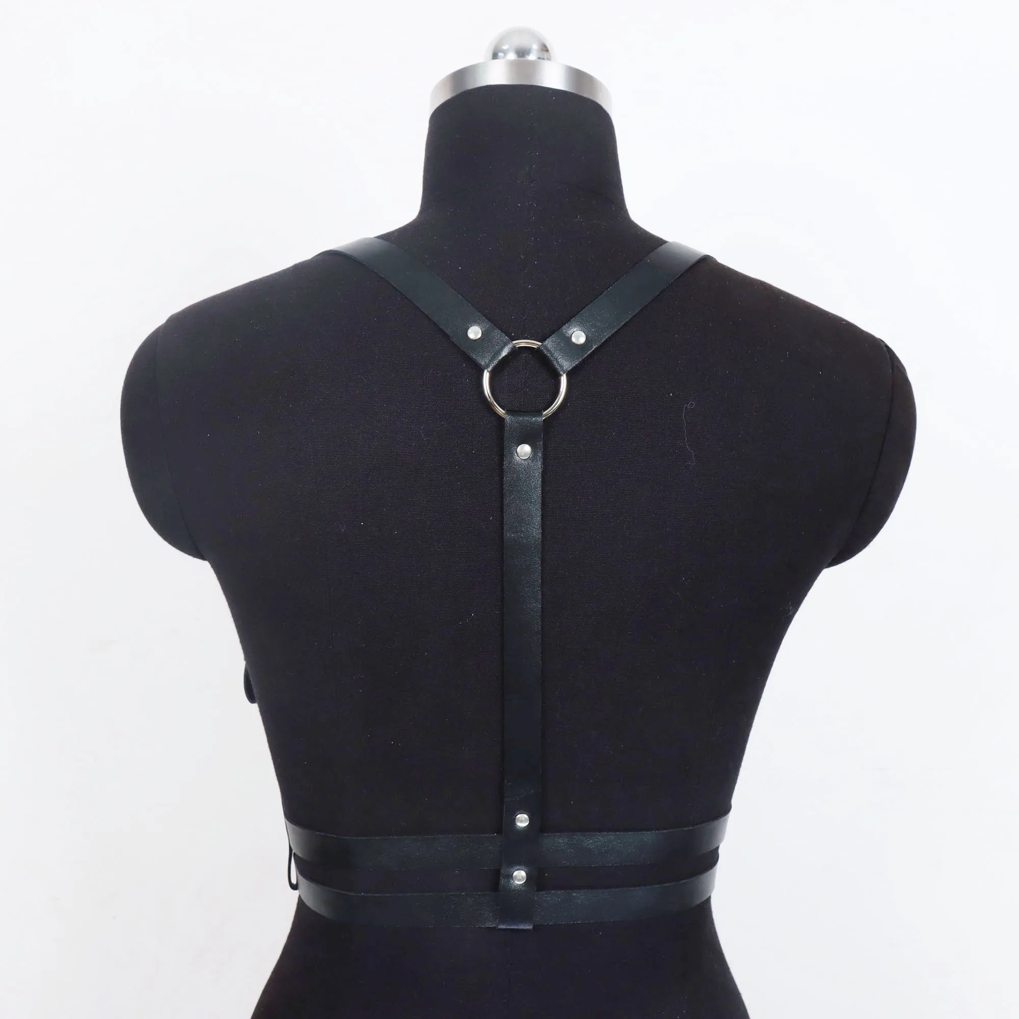 Mode sexy Körper geschirr Gürtel Fetisch Bondage Dessous Strumpfband Gürtel Leder Dessous Bein geschirr Punk Gothic Fetisch Kleidung