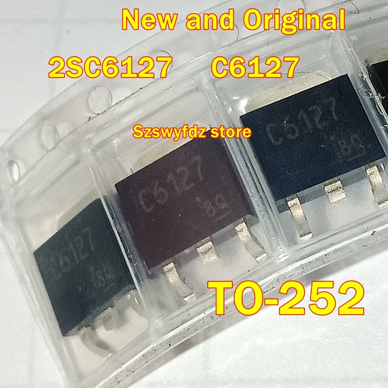 5Pcs to 100Pcs New Original 2Sc6127 C6127 To-252 50 Ma, 800 V, Npn, Si, Small Signal Transistor