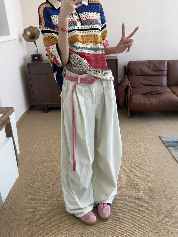 

Американские брюки-карго с широкими штанинами для мужчин и женщин, быстросохнущие, свободного кроя, осенние, для спорта и отдыха, длинные