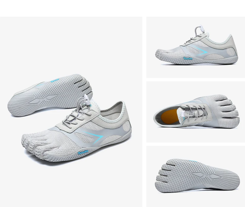 Professionelle Fünf-Zehen-Gym-Trainingsschuhe, Indoor-Sportschuhe, Komfort-Gewichtheber-Trainingsschuhe, Wander- und Watschuhe, rutschfest – Detail 23