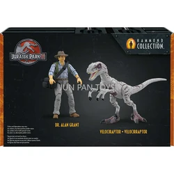 Original Mattel Jurassic World Jurassic Park III Hammond Collection Dr. Alan Grant Velociraptor Pack Raptor Egg Accessorie Toys