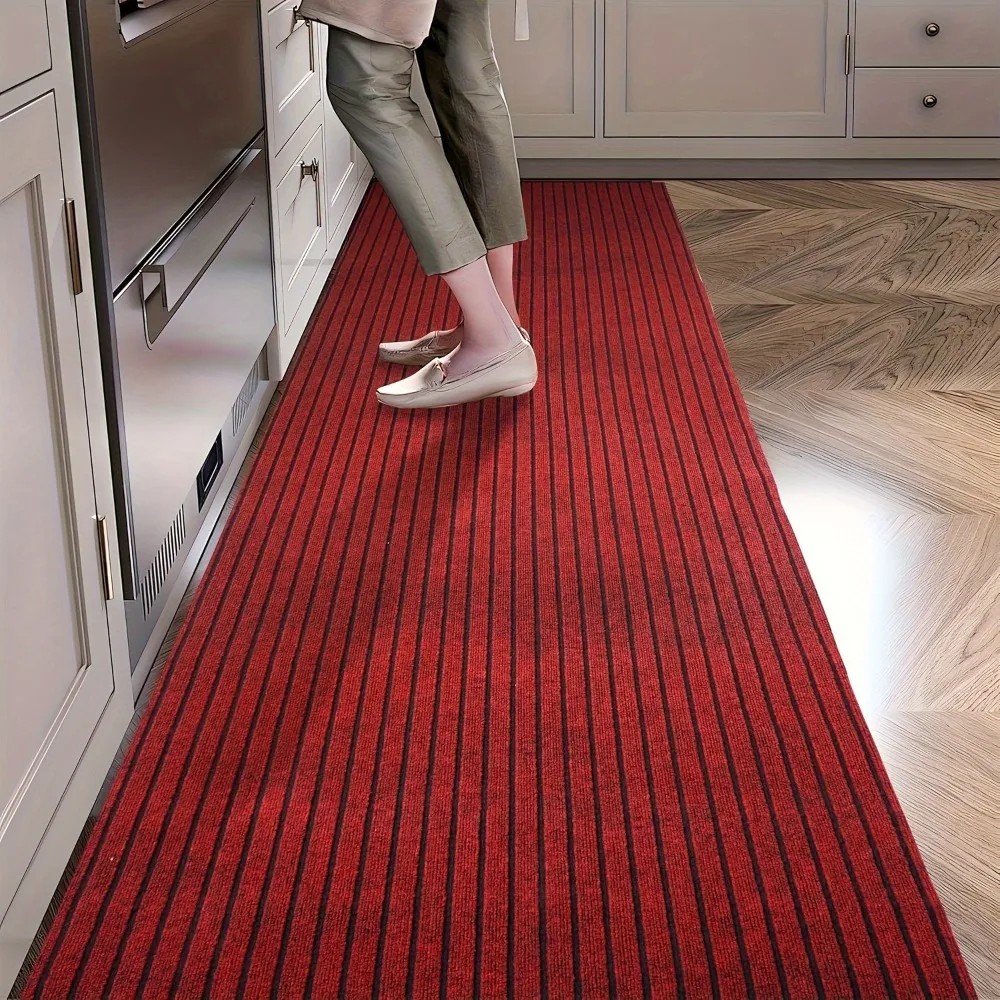 1 Roll Corridor Floor Mat, Anti Slip, Washable Indoor and Outdoor Dual-use Mat, Suitable for Corridors, Kitchens Homes Balconies