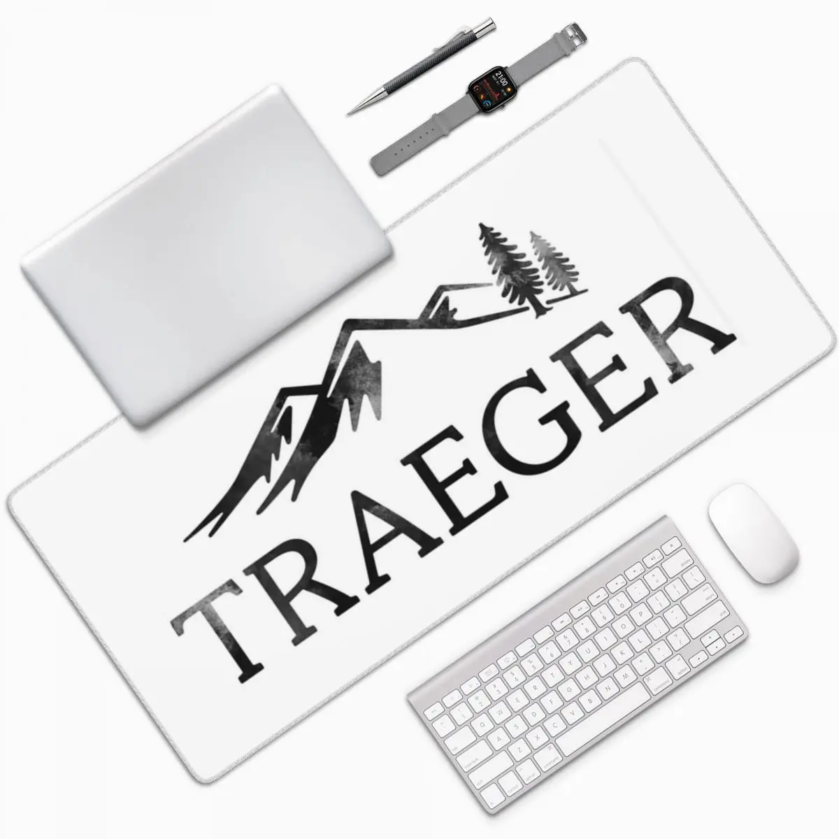 

Traeger Pellet Grill дымчатый барбекю большой коврик для мыши компьютерная клавиатура коврик для мыши геймер ноутбук настольный коврик офисные аксессуары настольные коврики