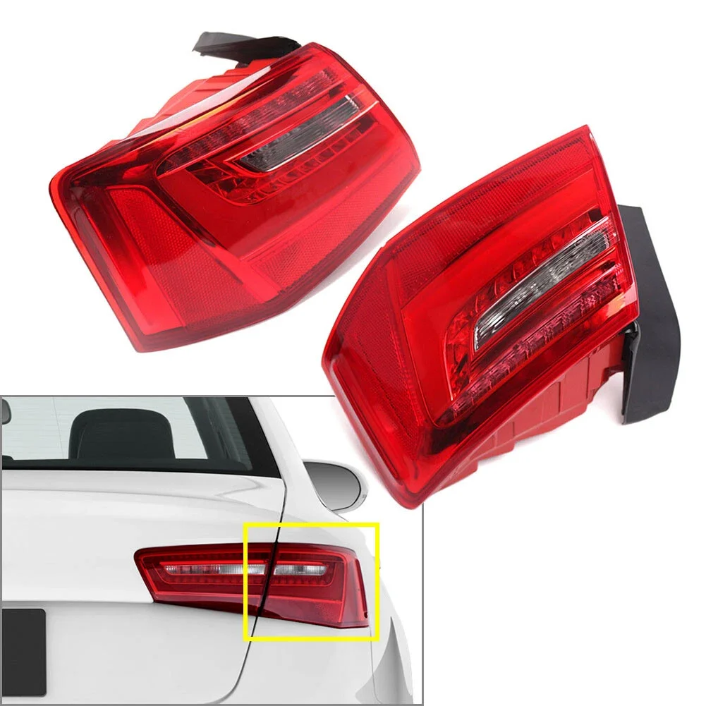 

Подходит для Audi A6 C7 2012-2015 4GD945095 4GD945096 Задний светодиодный внешний задний фонарь Стоп-сигнал Автомобильный стоп-сигнал в сборе