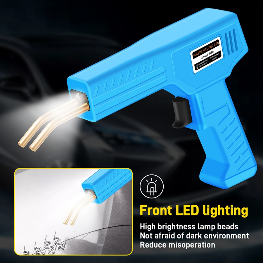 Protable Hot Stapler Plastic Welding Machine Bumper Repair Kit Soldering Iron For Plastic Repair Car Bumper Repair Welding Gun
