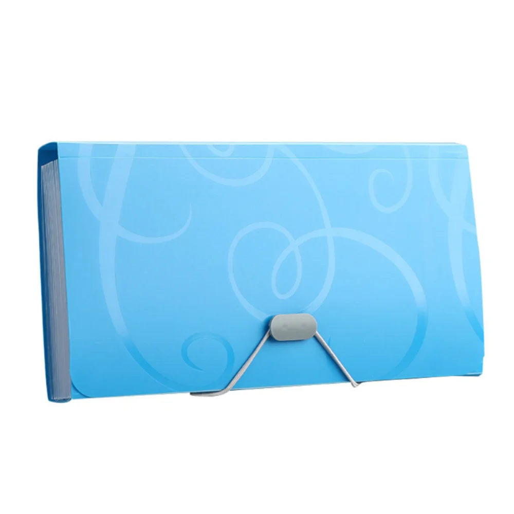 

Expanding Portable File Folder A6 Plastic Document Bag Card Holder Organizer Pouch File Wallet Extension A4 Folder Organizer