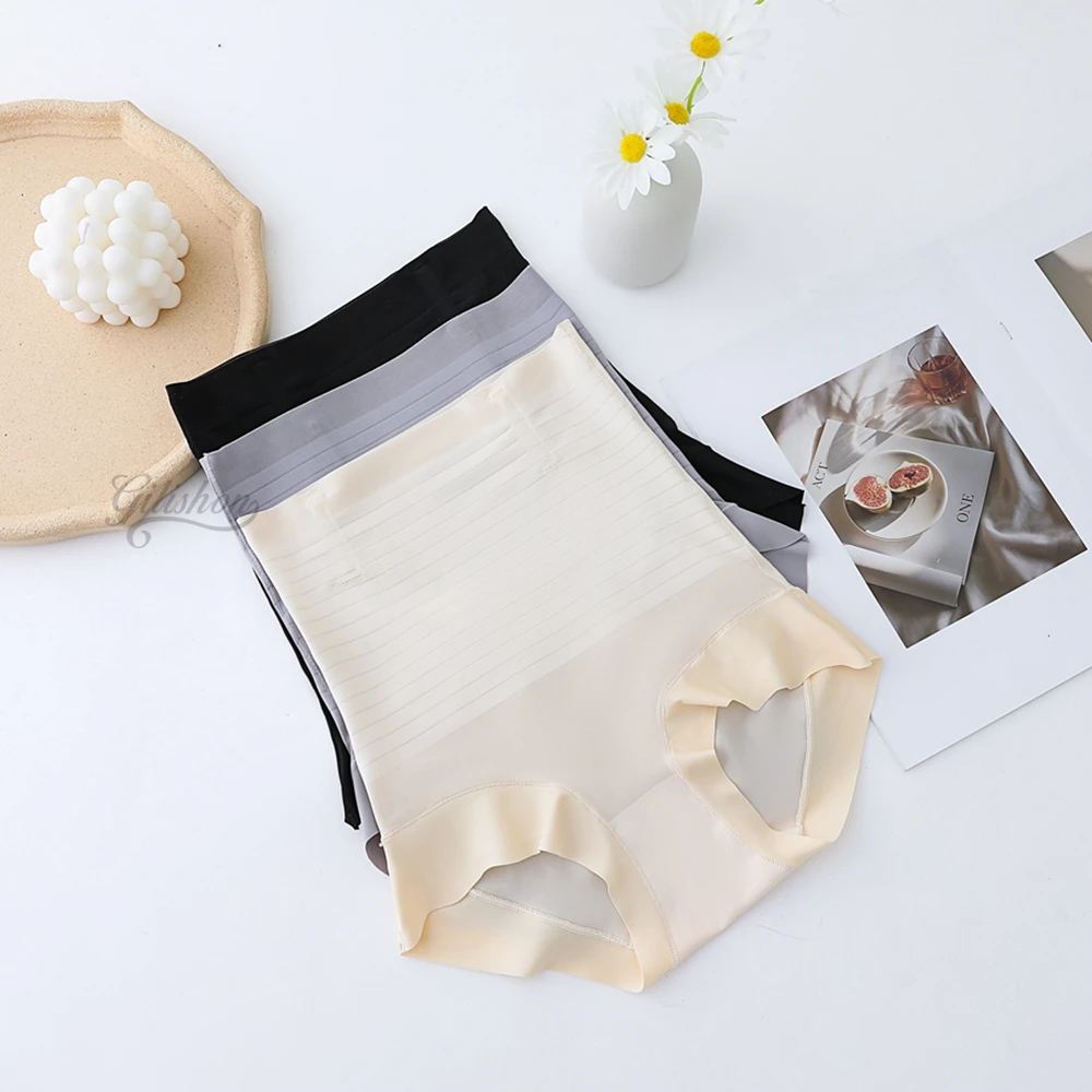 Abnehmen Shorts Frauen Body Shaper Hohe Taille Flache Bauch Ummantelung Höschen Hip Fahrstuhl Gestaltung Unterwäsche Bauch-steuer Shapewear – Detail 17