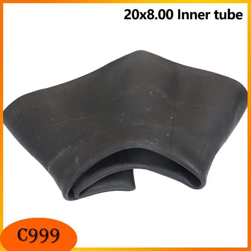 

Heavy Duty 20x8.00/21x7.00-10 Inner Tube Compatible with ATV Beach Bike Mud Tires