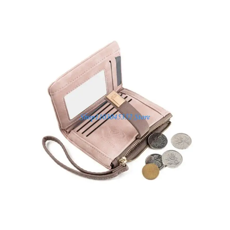 

A3PE Women Small Compact Wallets Pu Leather Clutch Purses Card Holder Ladies Purse Money Bag,Clutch Purse Bifold Purses