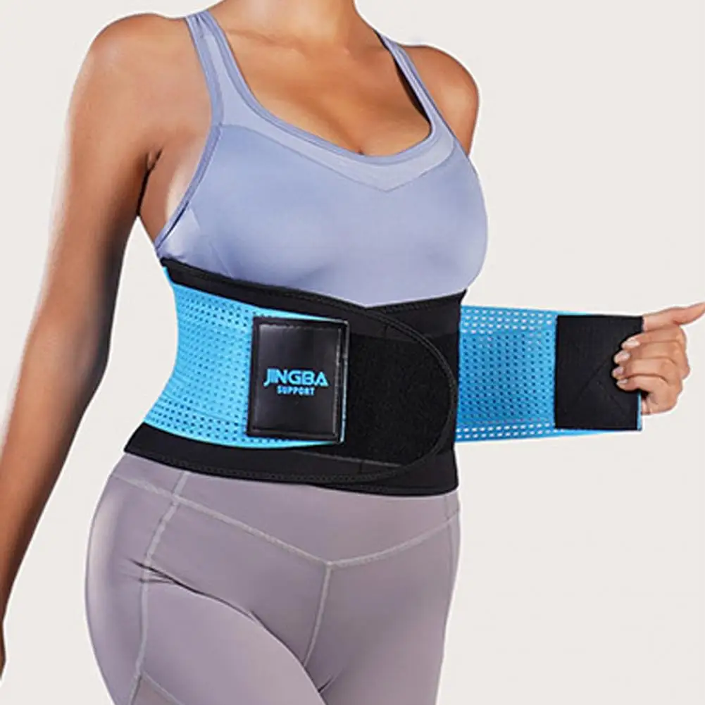 Back Support  Practical Shock-Absorption Lightweight  Men Women Waist Trainer Belt for Sports