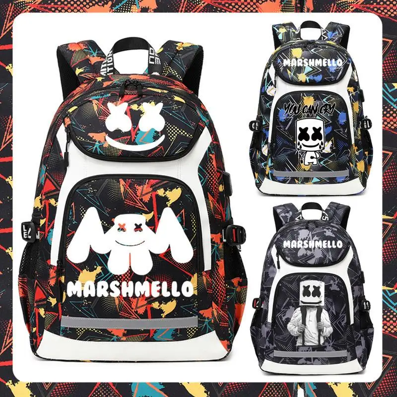 nouveau-sac-a-dos-de-voyage-dj-music-electronique-marshmello-cotton-candy-grande-capacite-sac-pour-ordinateur-pour-etudiants-sac-a-double-bretelle-pour-hommes