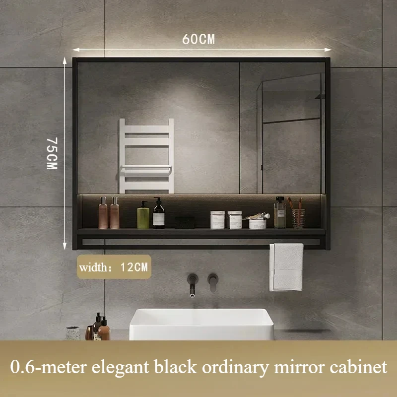 Luxury Bathroom Cabinets Wall Mounted Storage Makeup Bathroom Cabinet Vanity Fogless Muebles Para El Hogar Smart Furniture