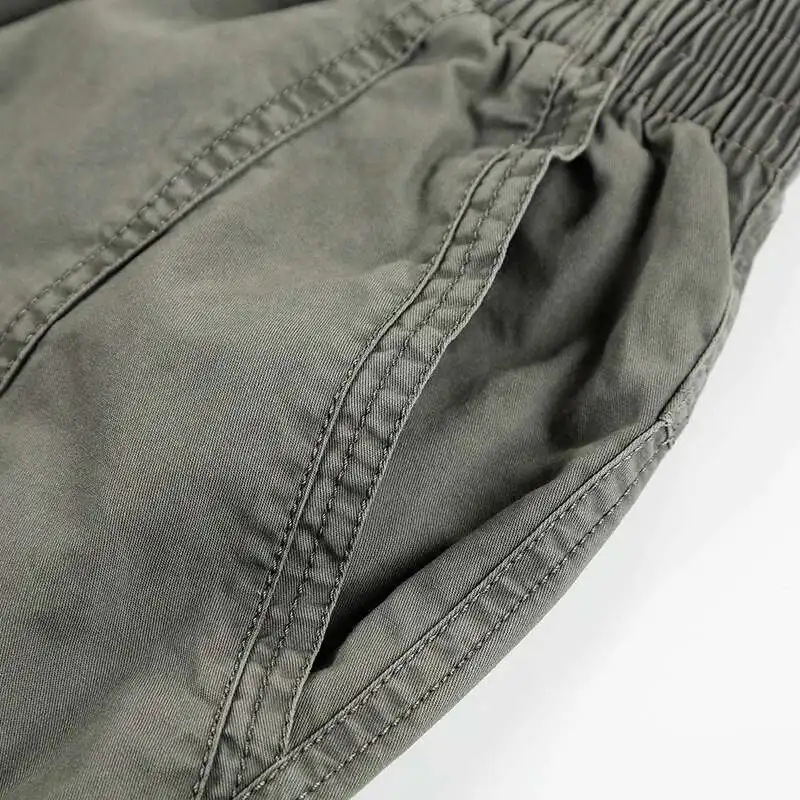 여름 가을 패션 캐주얼 코튼 롱 바지 스트레이트 조깅 옴므 플러스 사이즈 5Xl 6Xl 플랫 바지 남성 의류