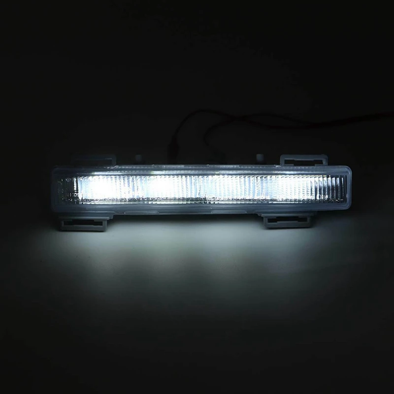 For Mercedes Benz W166 ML350 ML400 X204 GLK350 2012-2015 Car Front LED Daytime Running Light DRL Fog Lamp