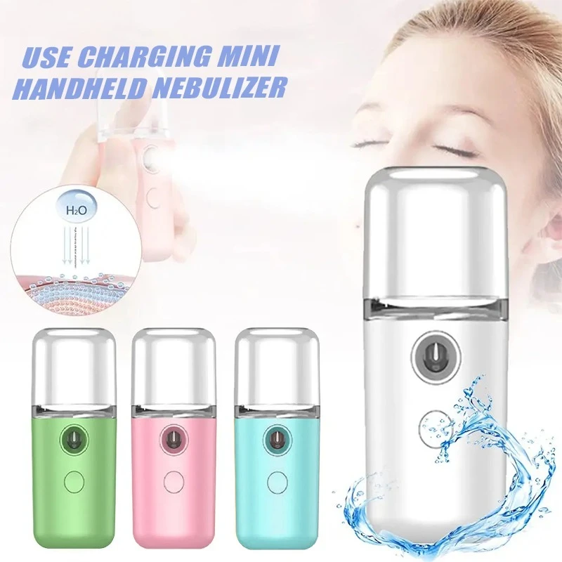 Akumulatorowy Nano Spray do Twarzy Chłodny Spray Nawilżający Przenośny Nawilżacz Pielęgnacja Skóry Instrumenty Kosmetyczne