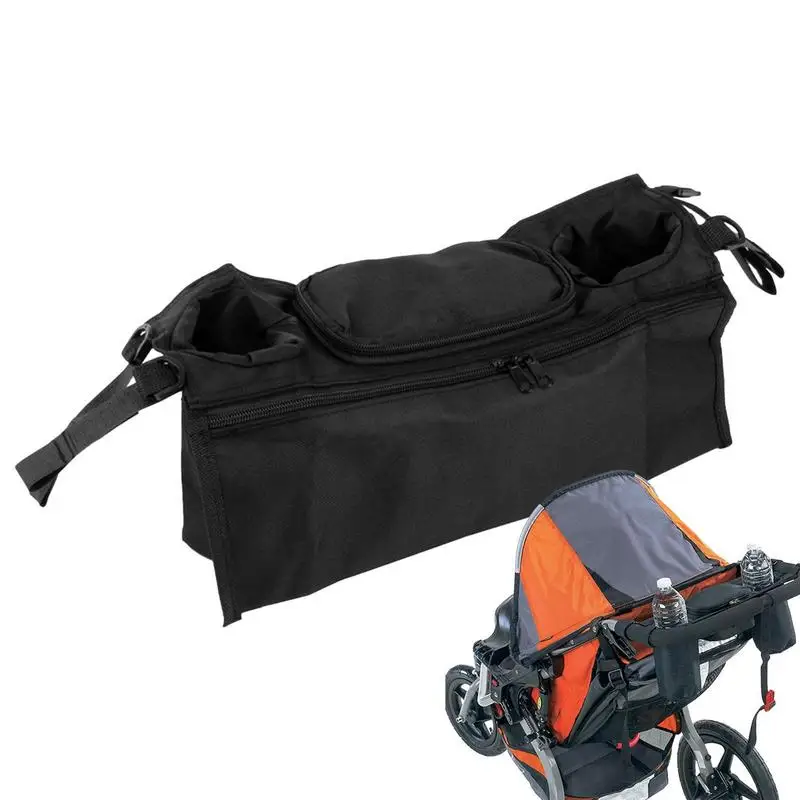 

Baby Stroller Hanging Storage Bag Baby Stroller Organizer Pouch For Mom Hanging Baby Trolley Bag Compatible With Most Stroller