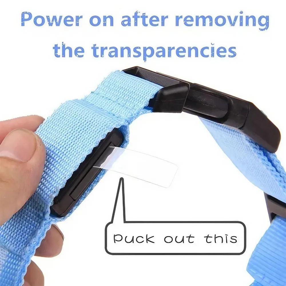 النايلون عاكس LED طوق بكلاب تضيء طوق الحيوانات الأليفة أضواء الكلب ليلة المشي لوازم التخييم