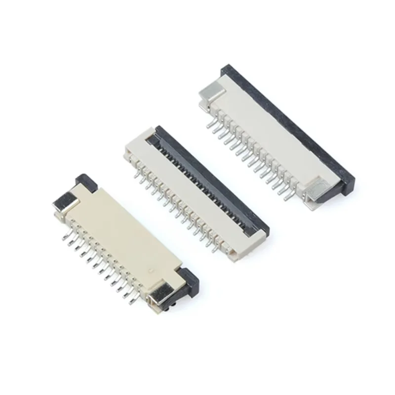 10Pcs FPC FFC Connector 0.5mm 1.0mm AWM 20624 80C 60V VW-1 Flat Cable PCB 4/5/6/7/8/10/12/14/16/18/20/26/30/32/36/40/50/60Pin