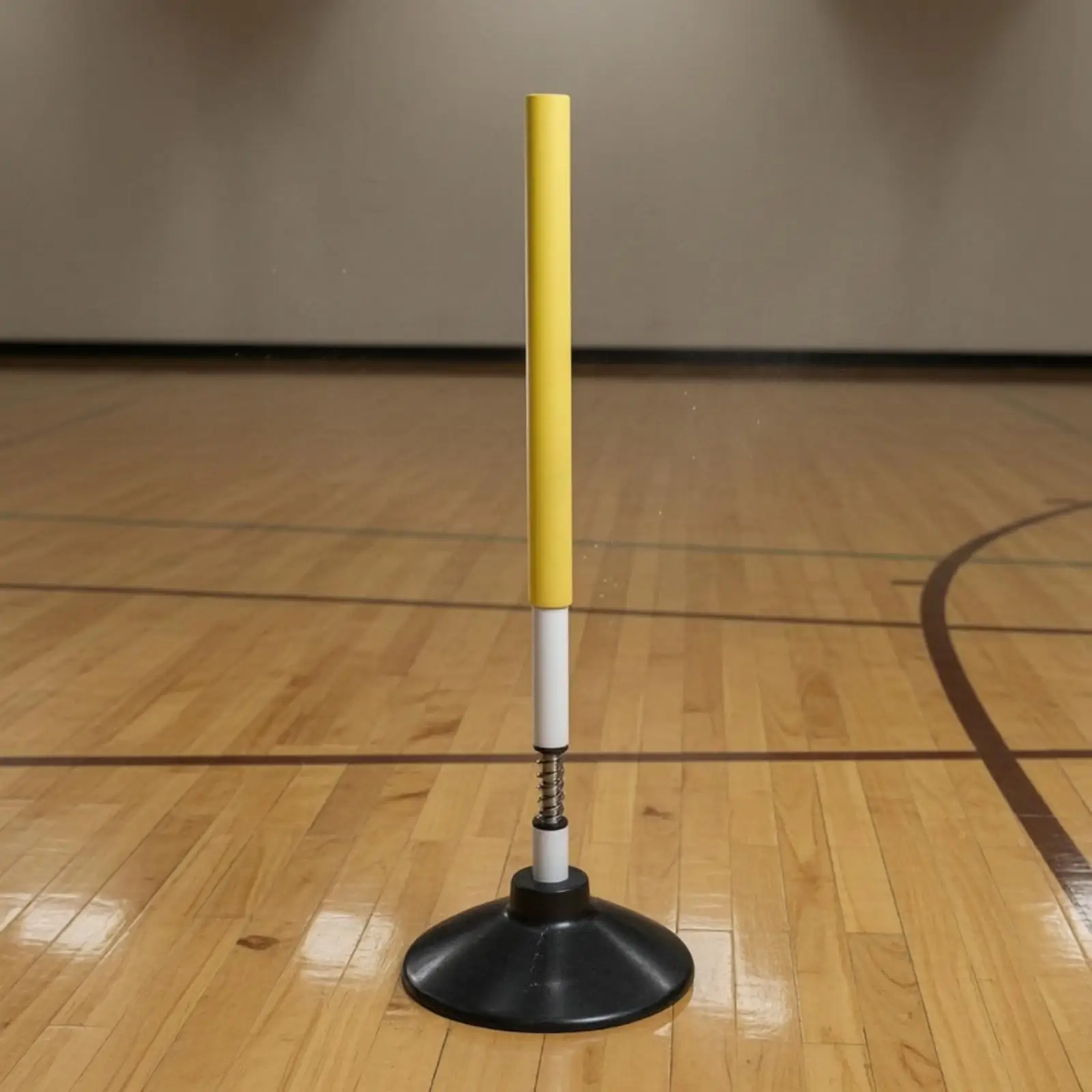 Durable Basketball Dribbling Pole for Speed and Reflex Workout with Heavy Duty Round Base for Stability