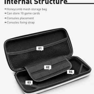 تاريخ الضفدع التبديل OLED تخزين حمل حقيبة واقي الشاشة لمفتاح OLED وحدة تحكم ناعمة TPU درع شفاف لمفتاح OLED أفضل 8 مبيعات Nintendo Switch Housing - رقم 5