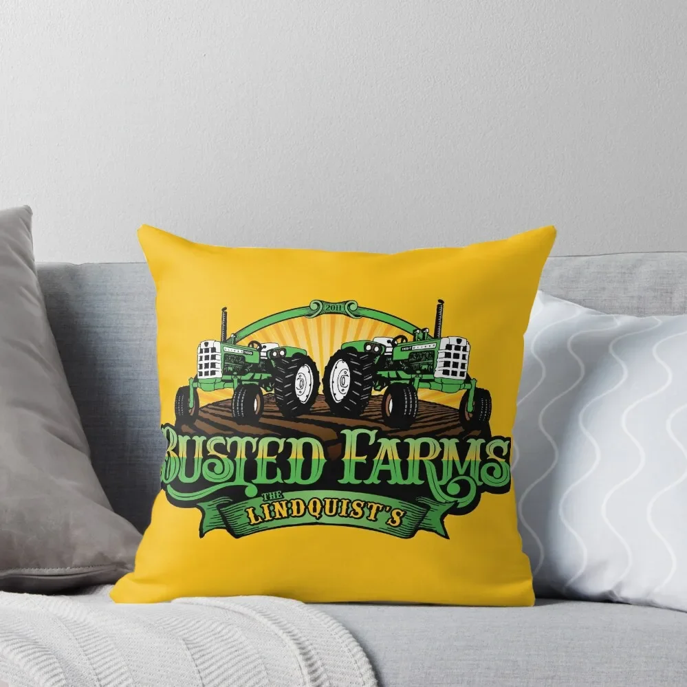 Busted Farms Throw Pillow autumn decoration Pillow Cover pillow