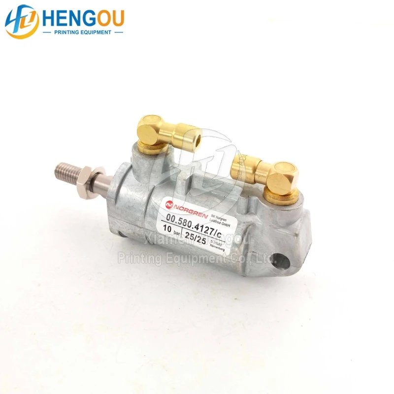 High Quality Copper Head 4mm 00.580.4127 SM74 CD74 Heidelberg Printing Machine Pneumatic Cylinder D25 H25