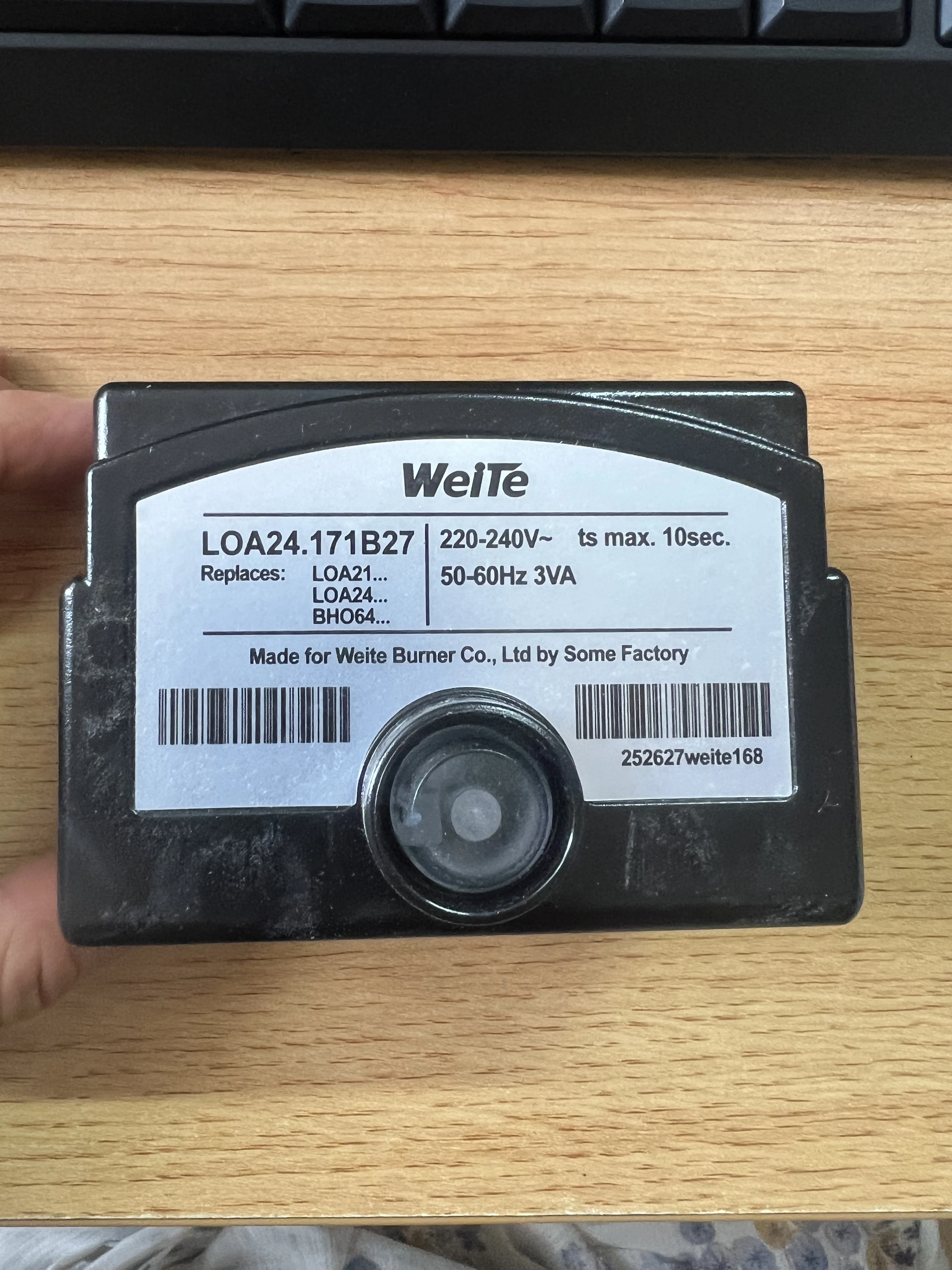 Programmable Controller LOA24.171B27 Mechanical Type Front Inspection For Diesel Burner Can Replace LOA24 Series