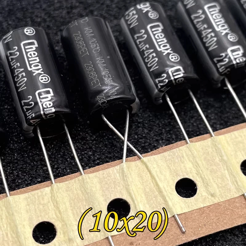 

Новый высокочастотный электролитический конденсатор Chengx KM 450V 22uF 400V 10x20