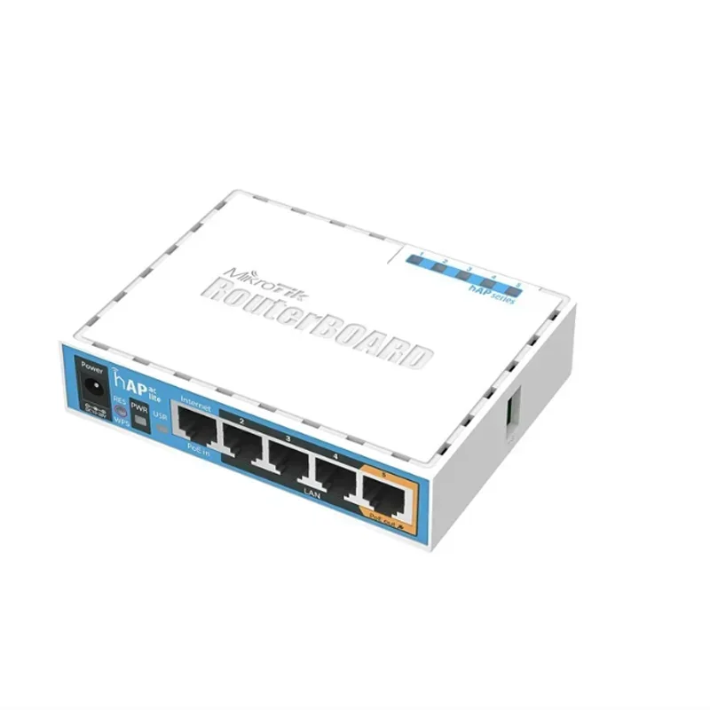 Oryginalny RB952Ui-5ac2nD MikroTik, 733Mbps, podwójny współbieżny hAP ac lite punkt dostępu 2.4G i 5G Router wifi SOHO Home