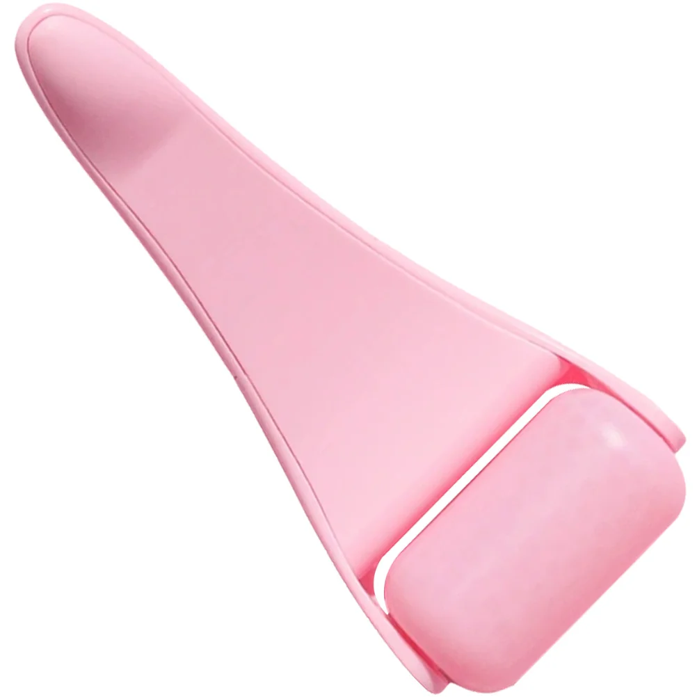 Gezichtsmassage Roller Roze Ijs Koud Kompres Gereedschap Draagbare Gezicht Massager Huidverzorging Levert Mini Roller Voor Vrouwen