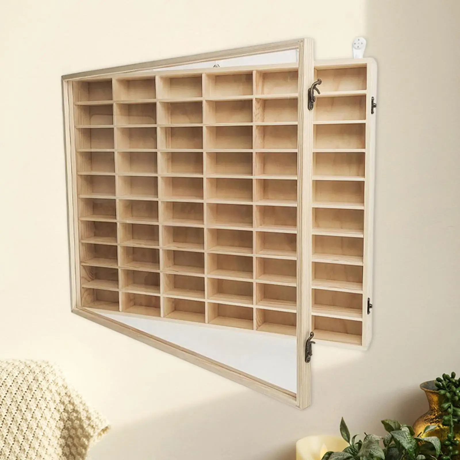 

Деревянная витрина для игрушечного автомобиля, практичная долговечность, защитный органайзер, витрина, модель автомобиля, стеллаж для хранения, витрина, настенная полка