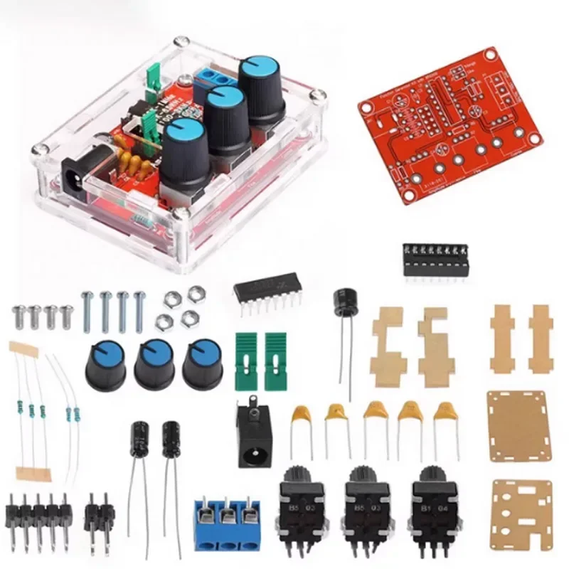 XR2206 High Precision Signal Generator DIY Kit Function Generator Sine Triangle Square Waves Adjustable Frequency