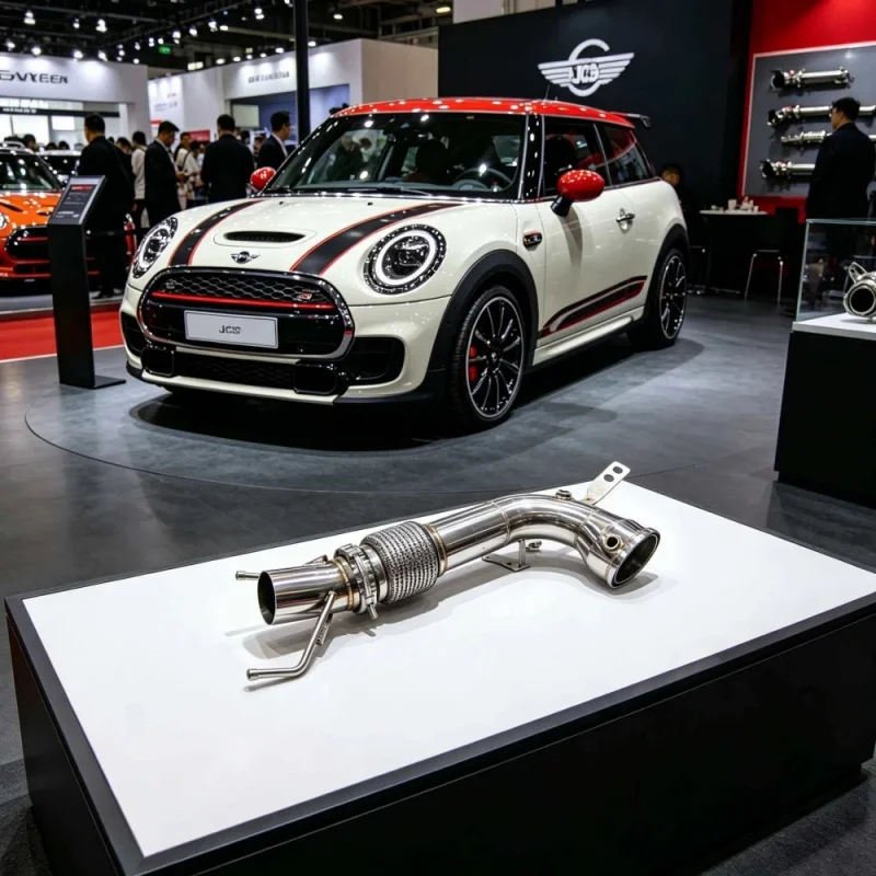 

OEM Stainless Steel Exhaust Pipe Down Pipe for MINI Cooper S JCW F56 F55 F54 2.0T B48 Exhaust Downpipe Car Exhaust Pipes Header