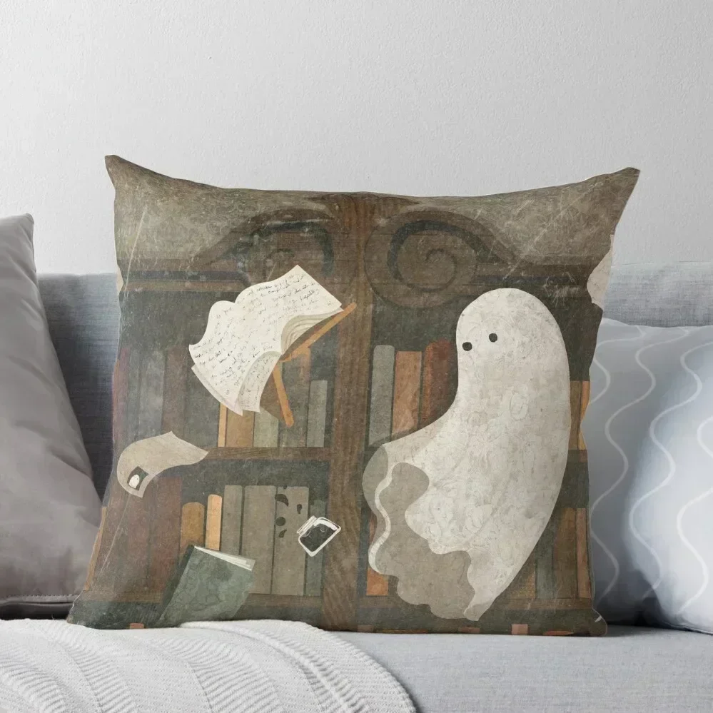 There's a Poltergeist in the Library Again... Throw Pillow Sofa Covers Sofa Pillow Cover Sofa Cushions Covers pillow