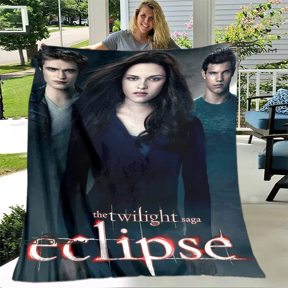 The Twilight Saga Printing blanket Children\'s Warm blanket Framine Soft and Comfortable Home Travel Born blanket Birthday Gift