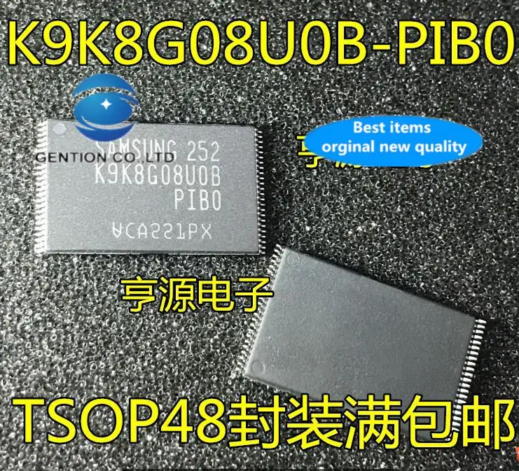 

5pcs 100% orginal new K9K8G08U0B-PIB0 K9K8G08UOB-PIBO TSOP48 flash chip