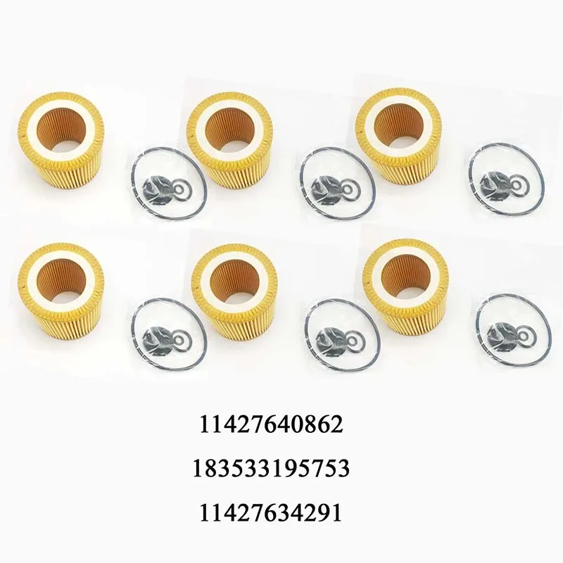 Yubao 6/3/1 Sets New Engine Oil Filter 11427640862  For BMW 228i 320i 428i 528i X5 Z4 X1 183533195753 11427634291