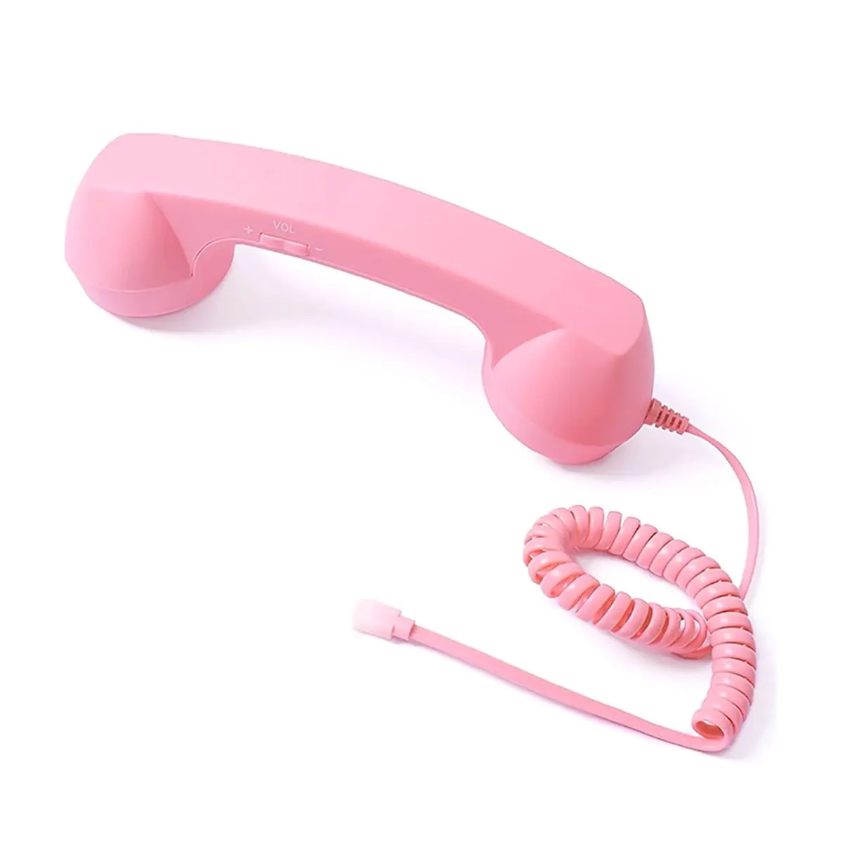 Eco-friendly Wired Type-C Mobile Calls Telephones Receiver Retro Style Call Accessory Plug Play Clear Calls Handset Companion Pi