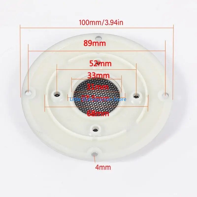 ABS-Abdeckung, Subwoofer-Netzgitter, schützende Netzabdeckung, einfache Installation, M76A – Detail 7