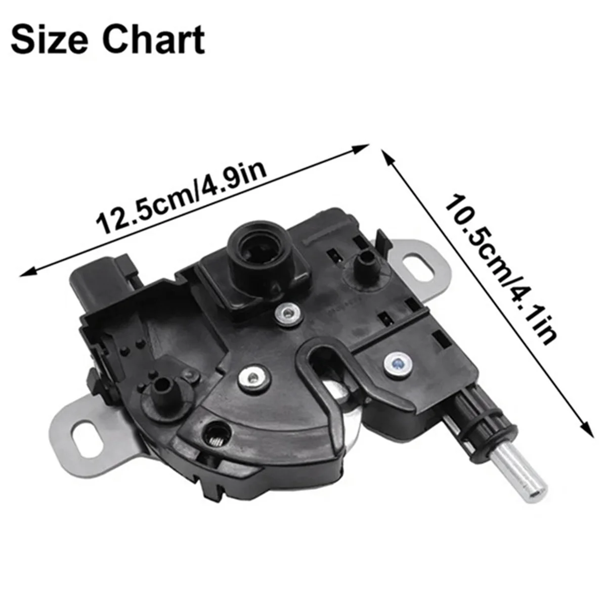 Engine Bonnet Hood Lock with Long Rod Release Lock Latch and 2 Keys for Focus MK2 2004-2012 1343577 4M5AA16B970BA