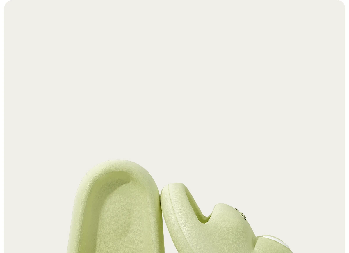 Kissen-Kaninchen-Hausschuhe für Damen und Herren | House Slides Duschsandalen | Extrem bequem | Gepolsterte dicke Sohle – Detail 3
