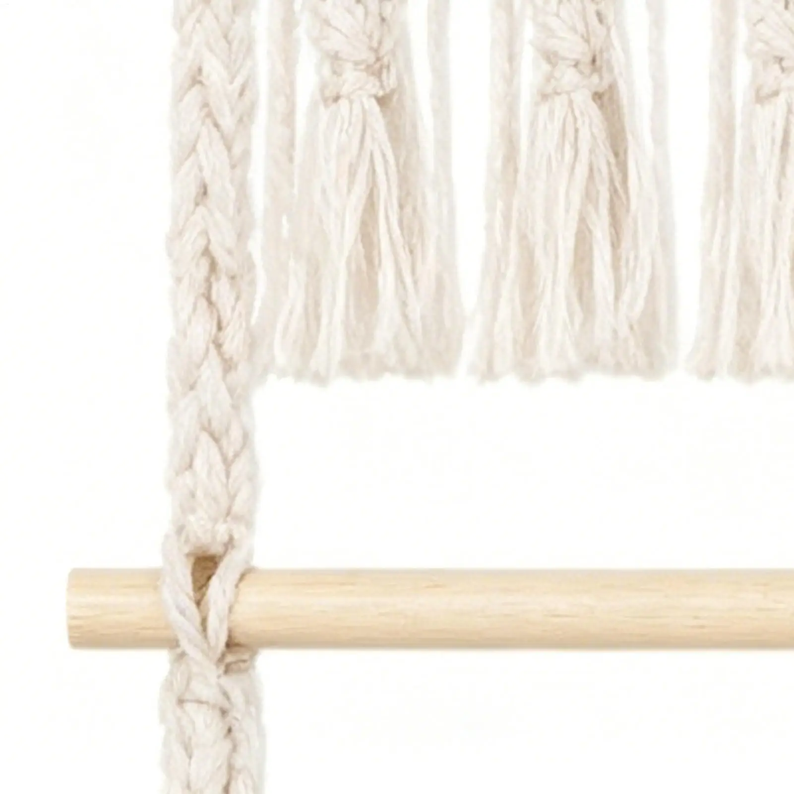 Claw Clip Holder Macrame Large Capacity Scrunchie Holder Hair Accessory Organizer For Women Girls Bedroom Nursery Bathroom Dorm
