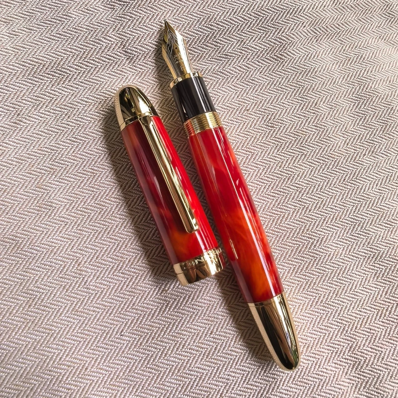 Jinhao X169 Fountain Pen No.8 Big Size Nib Business Signature Ink Pen Large Capacity Writing Tool Office Supplies Stationery