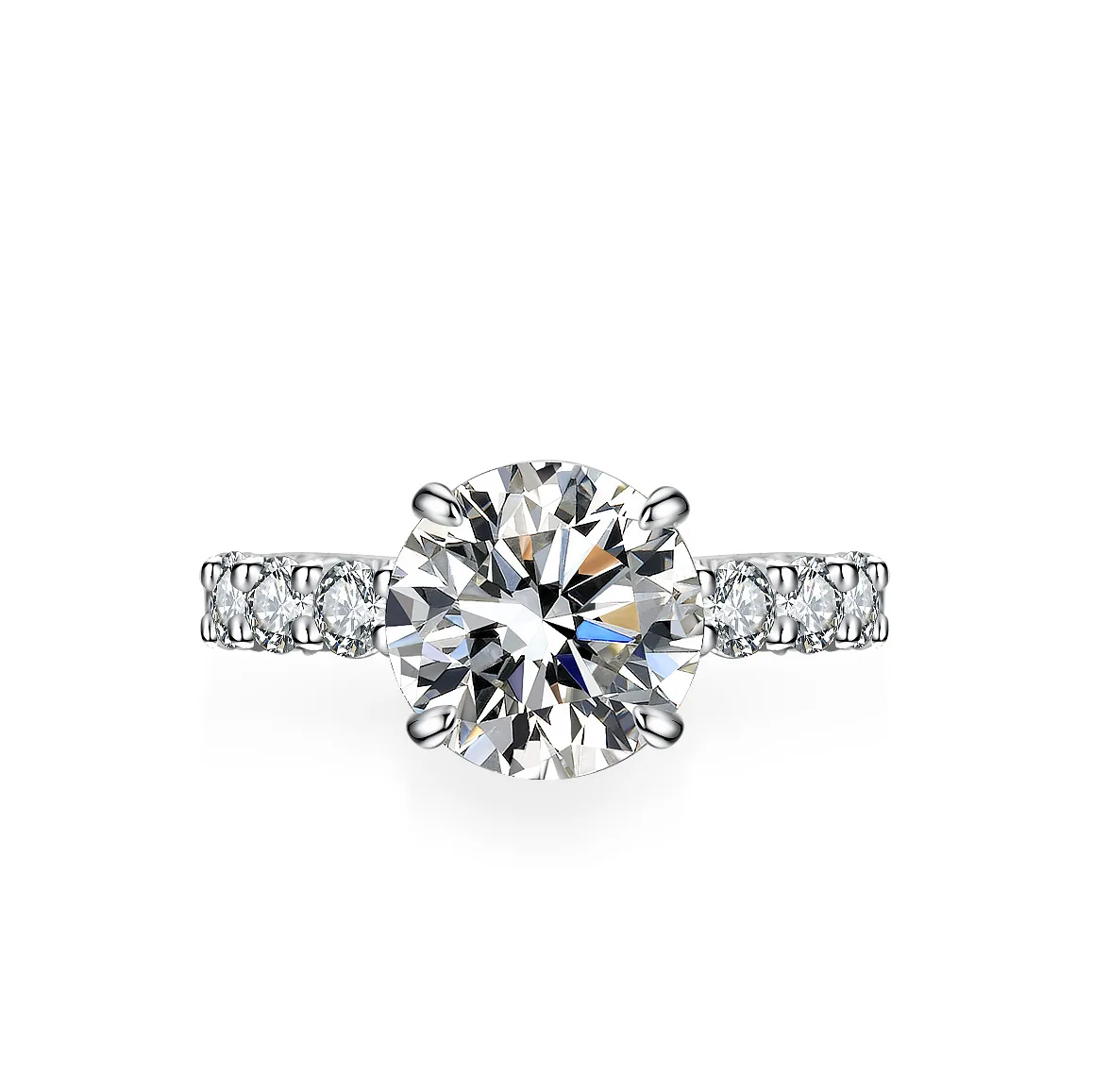 

S925 Silver Moissanite Ring for Women Luxuriously Set Big Pigeon Egg Design Perfect as a Valentine’s Day Gift for Girlfriend