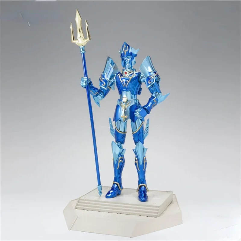 In Stock Bandai Saint Seiya Saint Cloth Poseidon 15th Anniversary Edition Action Figure PVC Model Toy Statue Collection Gift