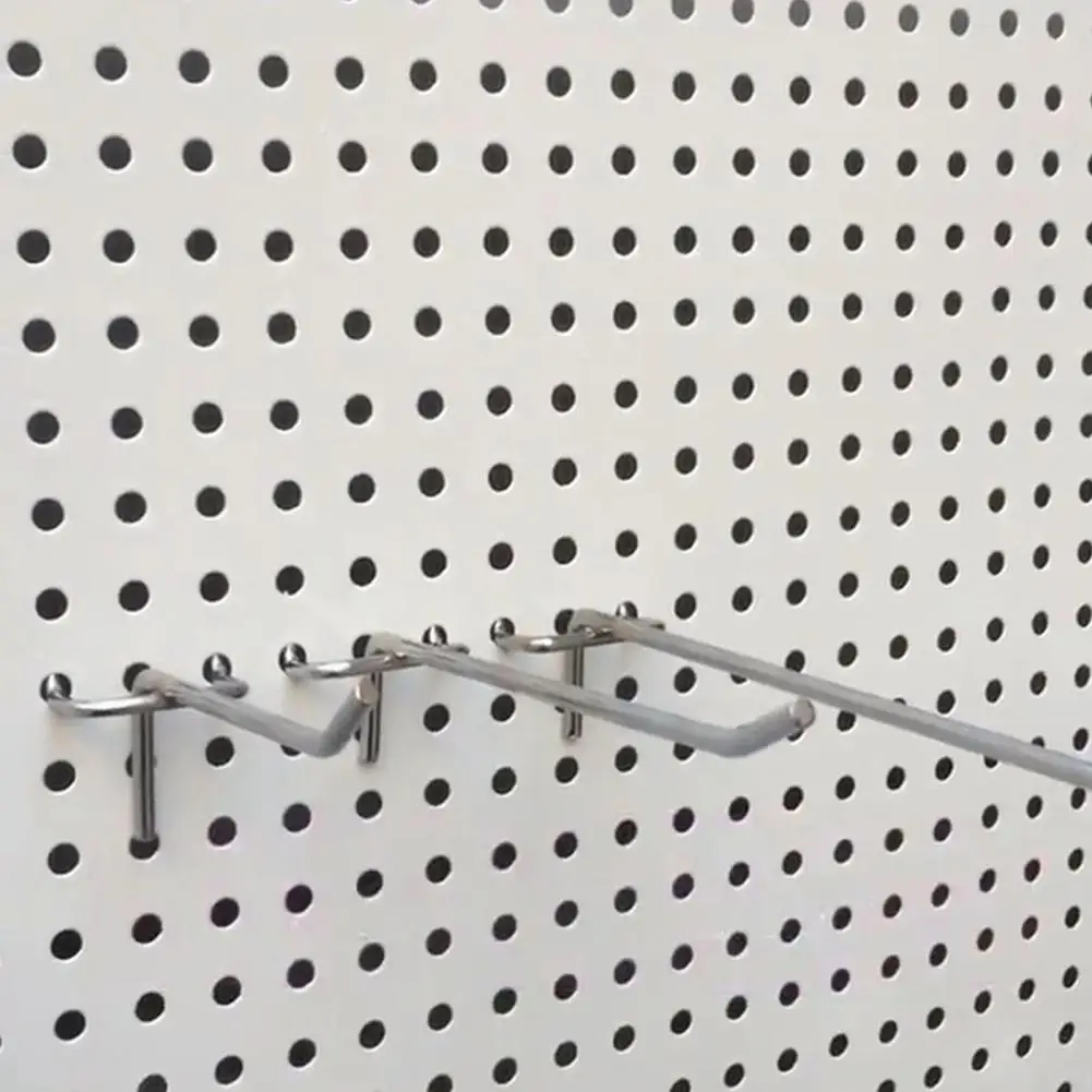 Durable Professional 4 Sizes Garage Shelving Storage Pegboard Hooks 3.5mm Thickness Pegboard Hooks for Retail Shops