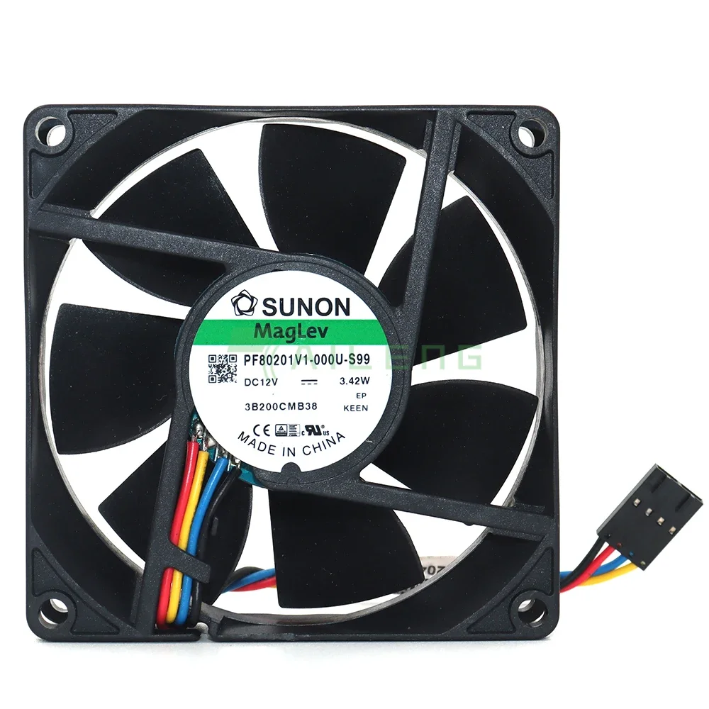ل sunon PF80201V1-000U-S99 8020 8 سنتيمتر 80 مللي متر 80*80*20 مللي متر تيار مستمر 12 فولت 3.42 واط خادم مروحة التبريد