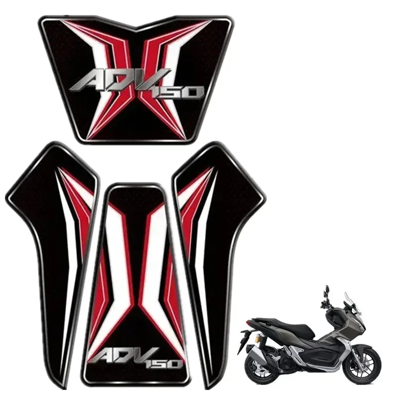 

Для HONDA XADV150 XADV 150 X-ADV защитная накладка на бак мотоцикла 3D гелевые наклейки-3