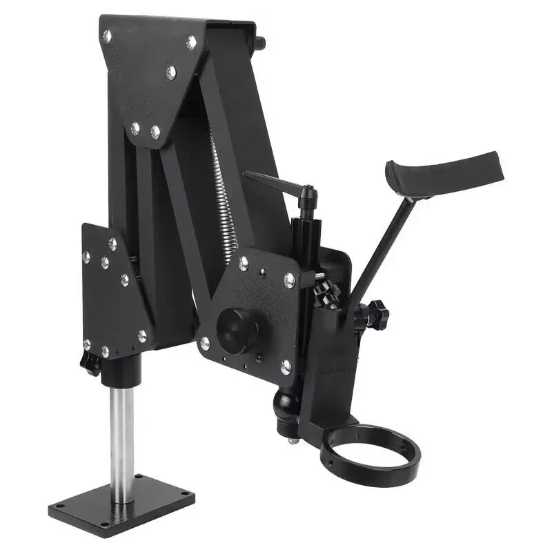 Adjustable Extension Type Trinocular Binocular Stereo Microscope Spring Stand Holder Bracket Base for Jewelry Jade Making