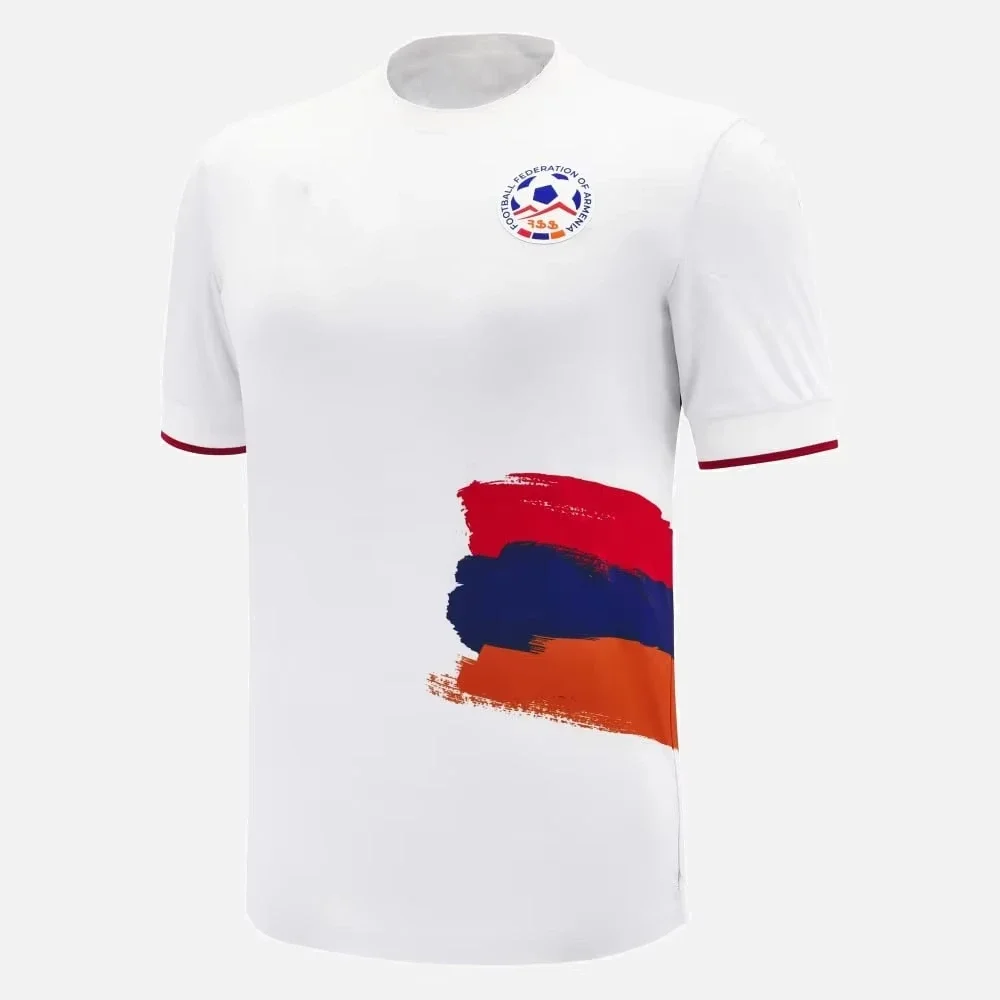 2025 Hot Selling Men's Armenia Football Shirt Youth Kids Sport Oversized Training Uniform Breathable Unisex Soccer Jersey